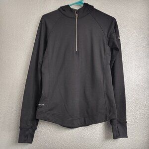 Nike Black Pullover Jacket Hoodie    Size S